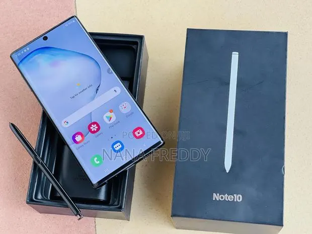 New Samsung Galaxy Note 10 5G 256 GB Black · Photo 1