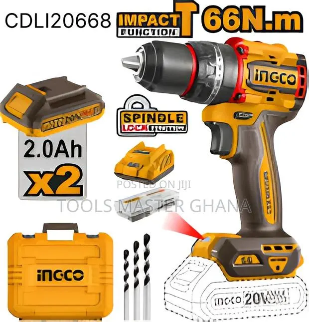 Compact Brushless Cordless Drill - Cdli20668 · Photo 1