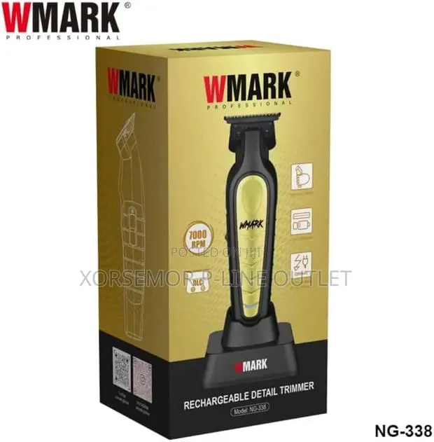 WMARK NG-338 7000 RPM Barbers DLC Fix and Ceramic Blade 180-Minute · Photo 1