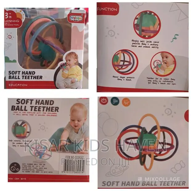 Soft Hand Ball Teether 3months + · Photo 1
