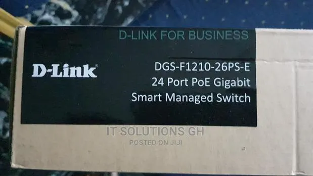 Dlink 24port Giga Managed Poe Switch · Photo 1