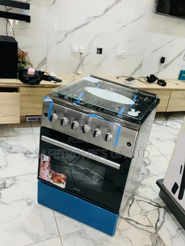 Exclusive New Volcano Ferre 50x60 Gas Cooker – New Line, 4 Burners · Photo 1