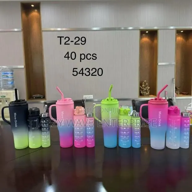 3 Set Water Bottle · Photo 1