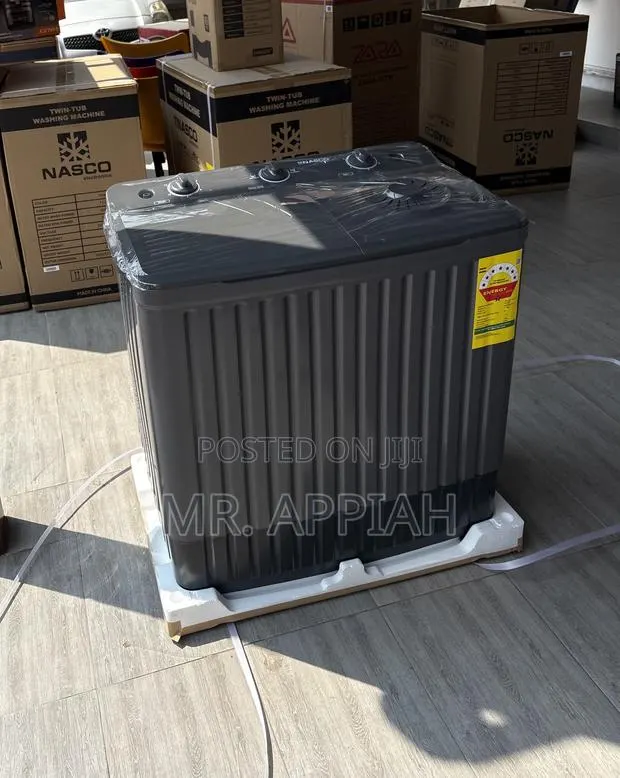 Latest Classic Nasco 11kg Spin Dry Electric Washing Machine(Gray). · Photo 1