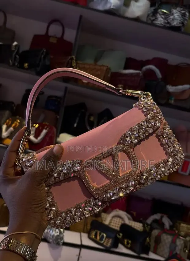 Valentino Garavani Loco Crystal Embellished Shoulder Bag · Photo 1