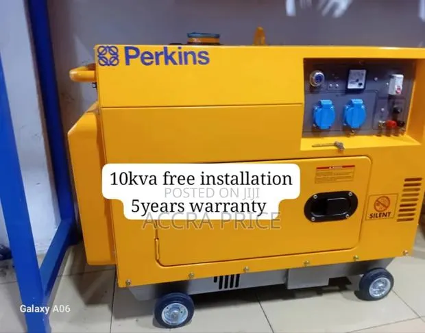 Solution for Emergency Backup Perkins 10kva Diesel 13000watt · Photo 1