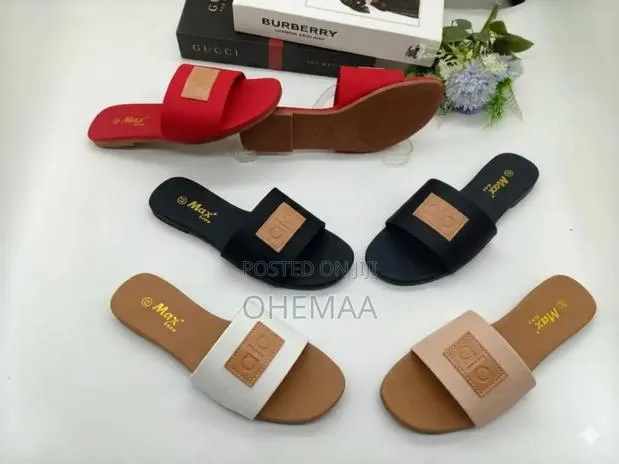 Luxury Flat Slide Sandals – Mx Collection · Photo 1
