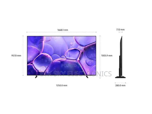 Samsung 75u8072f 75” Smart Crystal Uhd Tv · Photo 1