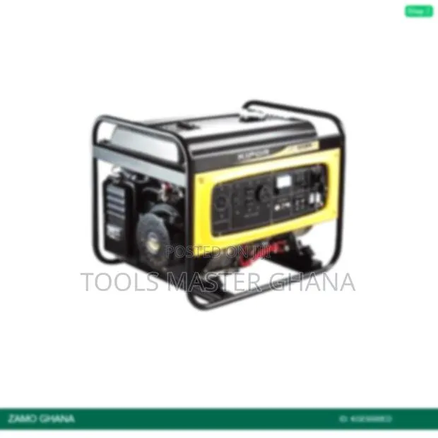 Gasoline Generator 5kva 1phase Open Frame - Kge6500ed · Photo 1