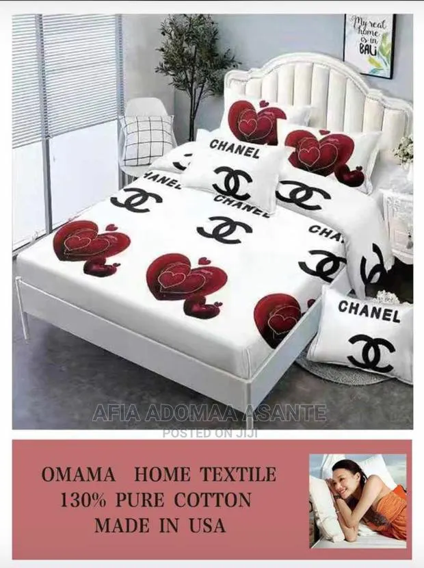 6 Pieces Bedsheet Set. 2 Bedsheets 4 Pillow Cases[Cotton] · Photo 1