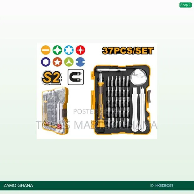 37 PCS Precision Screwdriver - Hksdb0378 · Photo 1