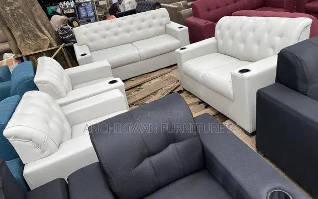 Complete Sofa Sets Cream Colour (Payment After Delivery) · Photo 1