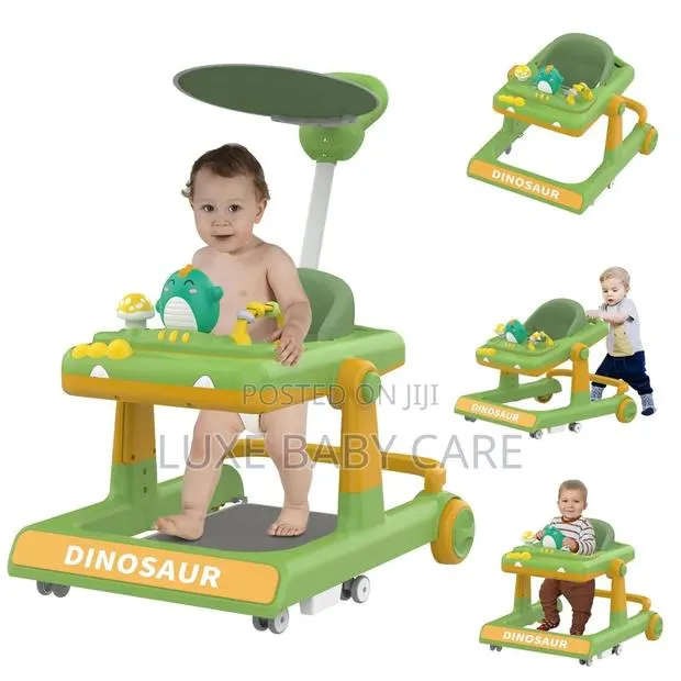 Musical Baby Walker With Umbrella and Foot Mat · Photo 1