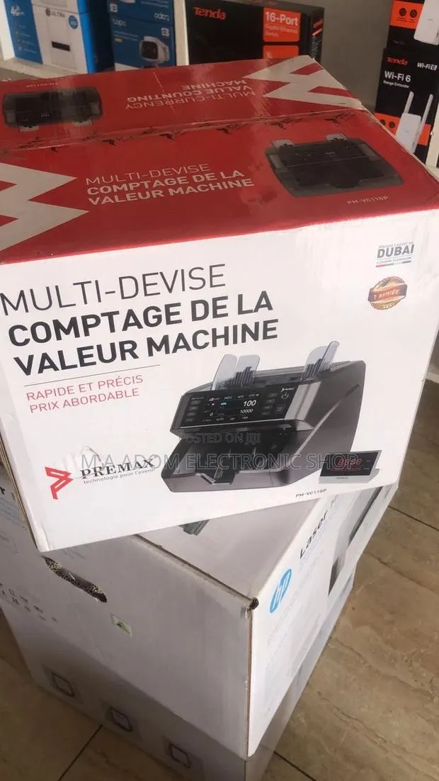Multi Mixed Value Currency Cash Counting Machine · Photo 1