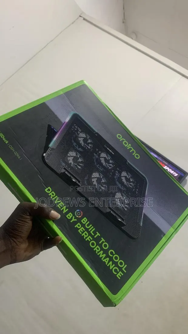 Oraimo Chilldock Dual Usb Ports Laptop Cooler · Photo 1