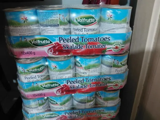 Original Valfrutta Peeled Tomatoes- 400g×12 Pack From UK · Photo 1
