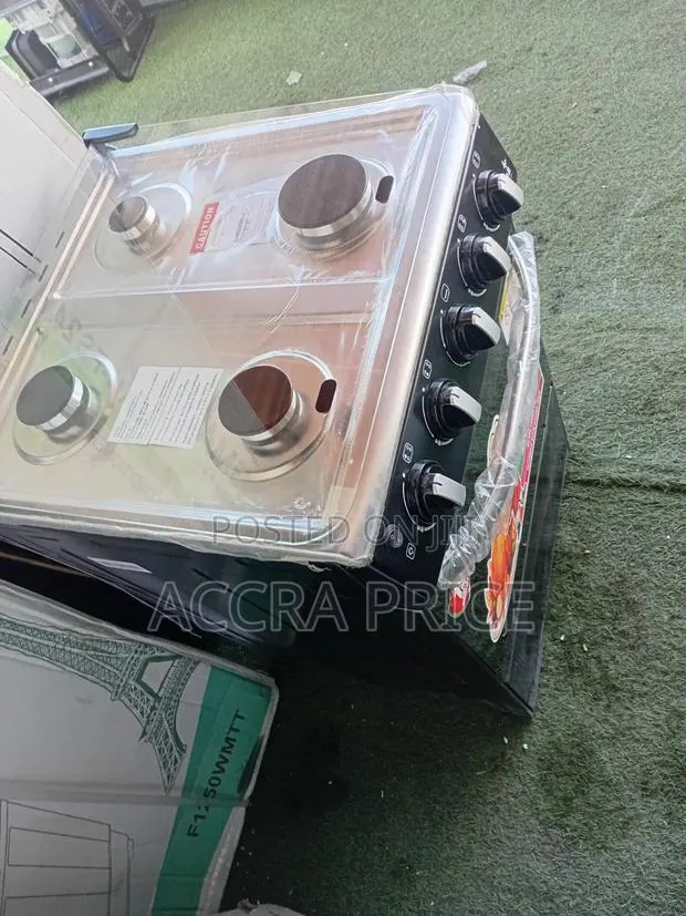 Icona Premium Black Gas Cooker 50x50 · Photo 1