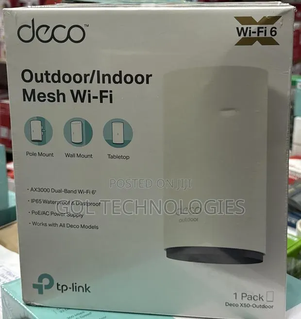 TP-Link Outdoor/Indoor Mesh Wifi Deco X50-Outdoor · Photo 1