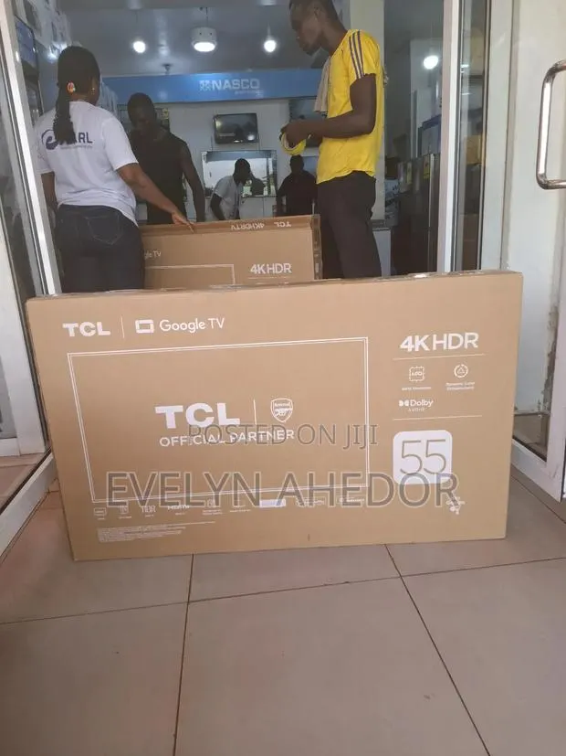 TCL 55 Inches 4k HDR Fresh in Box Going for Cool Price · Photo 1