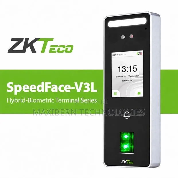 ZKTeco SpeedFace V3L Face & Fingerprint Access Control · Photo 1