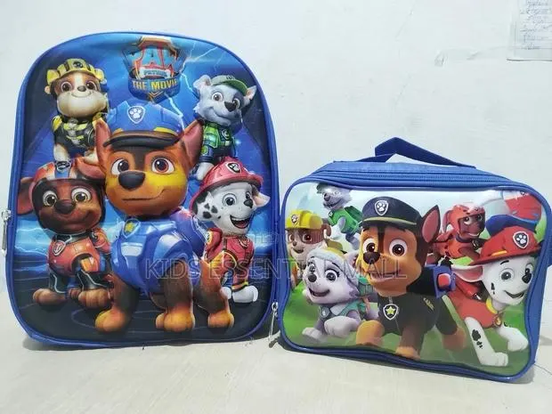 Cartoon Character School Bag and Lunch Bag · Photo 3