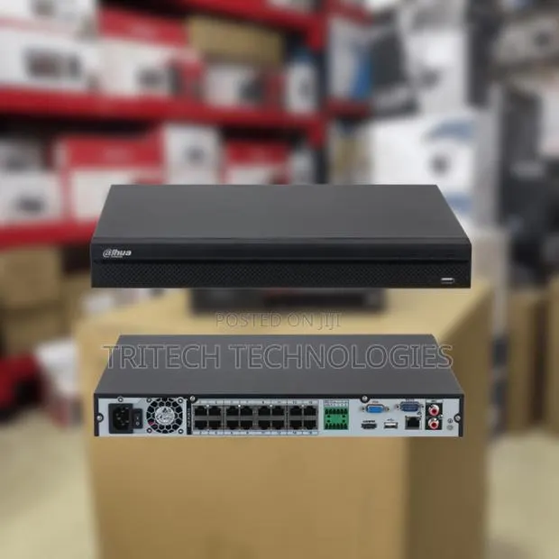 Dahua Dhi-Nvr4232-16p-4ks3 32ch 1u 16poe 2hdds Lite Network Video · Photo 1