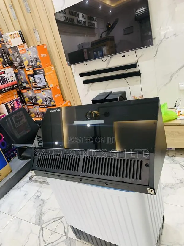 Newly Virtual Kenwood 90cm Mirror Black Finish Extractor · Photo 1
