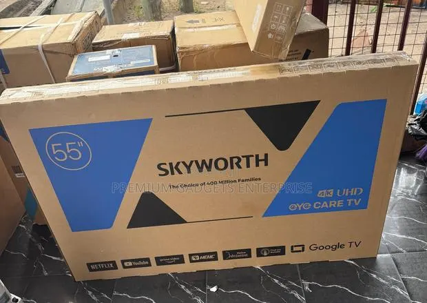 Skyworth 55g6500h - 55" Uhd 60hz Led Tv With Google Tv, Hdr10, · Photo 1