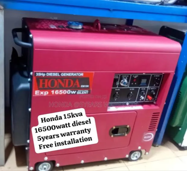 Compact Powerhouse Honda 15kva 16500watt Diesel Generator · Photo 1