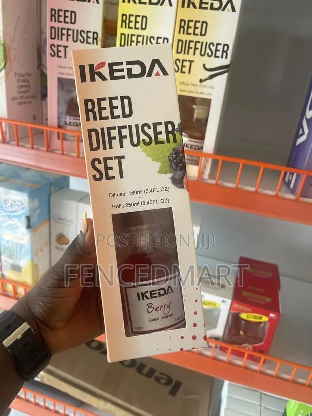 IKEDA Berry Reed Diffuser Set 410ml – Home Fragrance With Refill · Photo 1