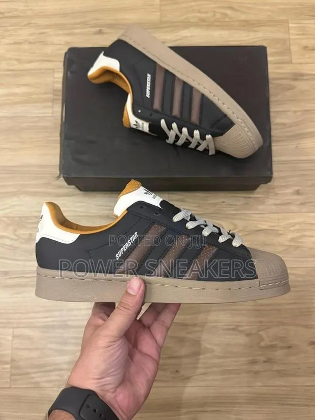 Adidas Original Super Star Ii Black/Brown · Photo 1