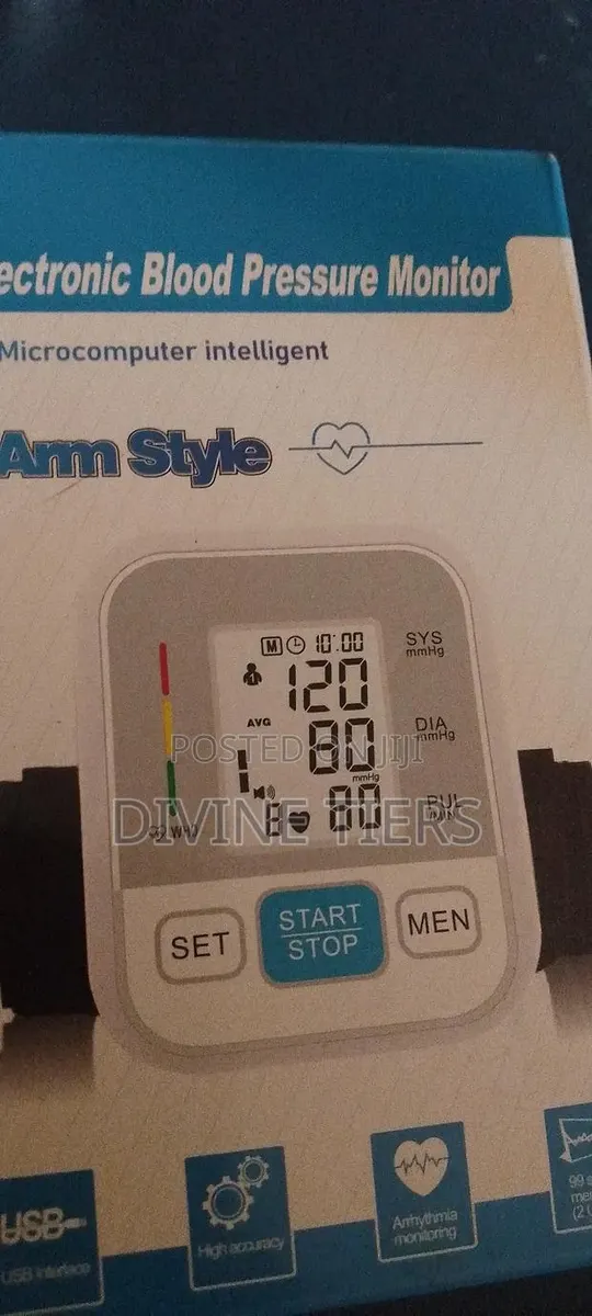 Arm Style Blood Pressure Monitor · Photo 1