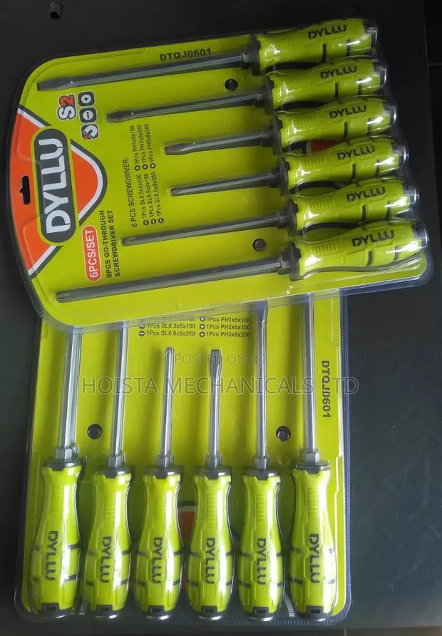 6 PCS Go-Through Screwdriver Set · Photo 1