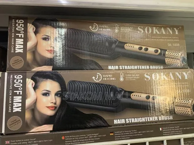 Hair Straightener Brush · Photo 1