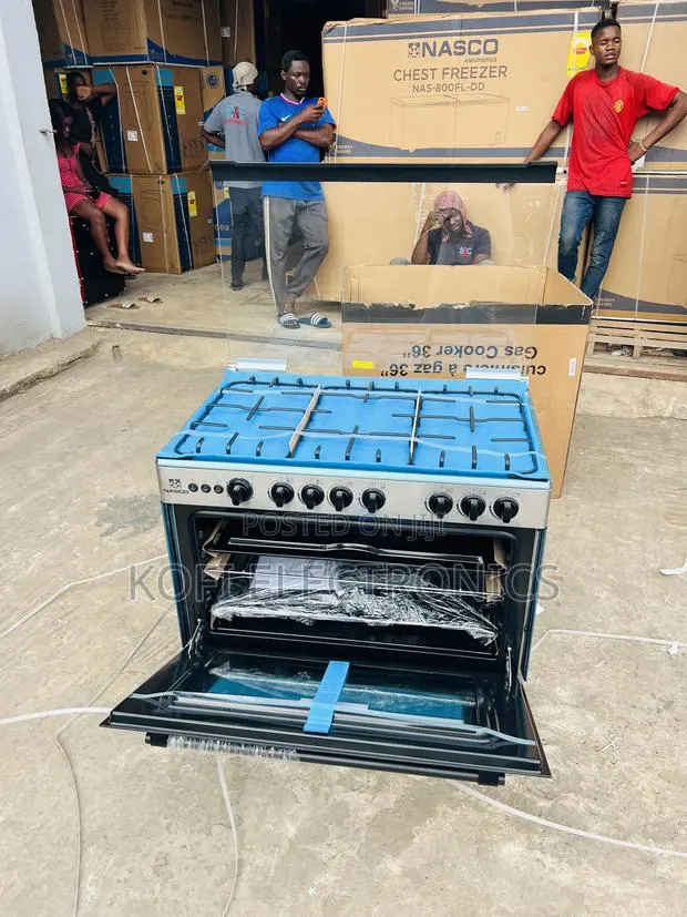 Buy This Nasco Gas Cooker - 5 Burner Silver · Photo 1