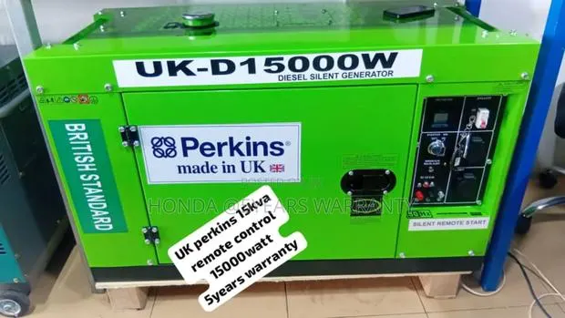 Green Perkins 15kva 15000watt Remote Control Generator 15kva · Photo 1