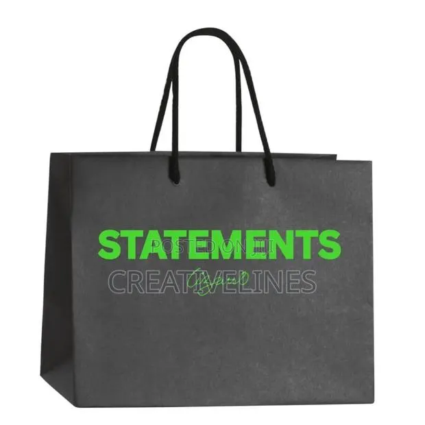Green on Black Bags · Photo 1