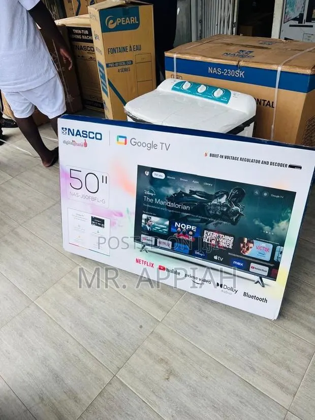 Order Classic Nasco 50 Inch Uhd Smart Satellite TV · Photo 1