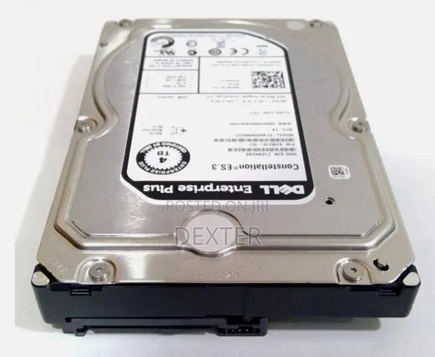 Dell Enterprise 4TB 7. 12G 3.5" SAS Hard Drive · Photo 1