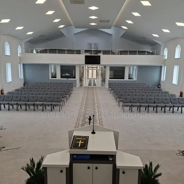 Church ChairGrey Seats Delivered, Tema Stoc · Photo 1