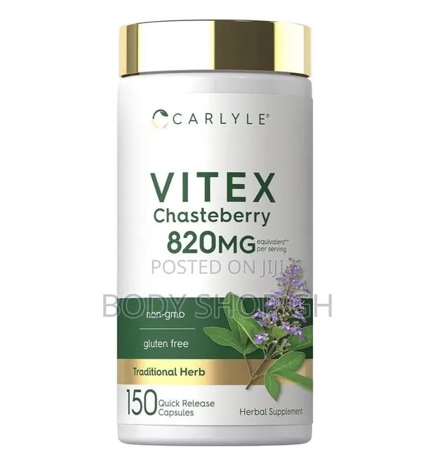 Vitex Chasteberry Supplement | 150 Caps Vitex Agnus for Women · Photo 1
