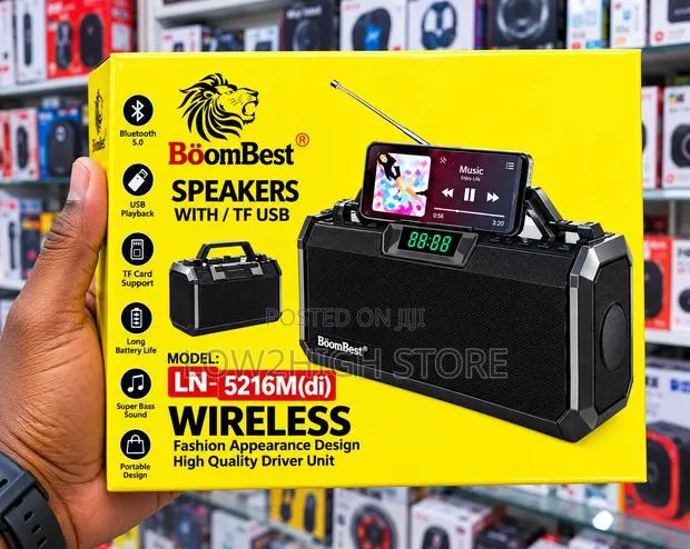 BoomBest LN-5216Midi 50W Wireless Bluetooth Speaker - Low2High · Photo 1