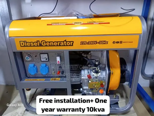 Energy Provider Ingco 10kva Diesel Generator Generator · Photo 1