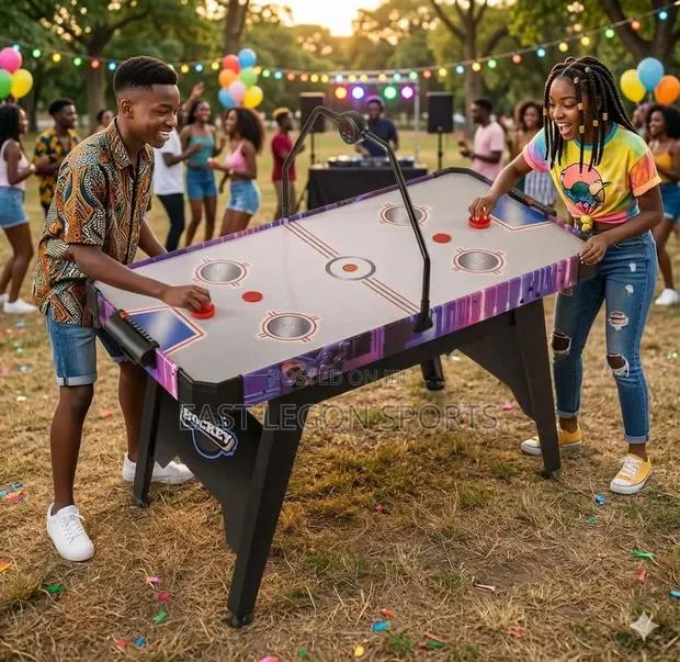 Air Hockey Football Table New Board 48 Inch Soccer Fussball Sir · Photo 1