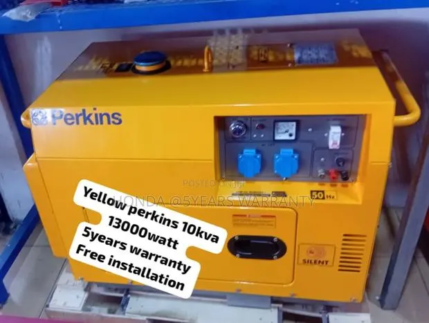 Generator for Efficient Power Perkins 10kva 13000watt Diesel · Photo 1