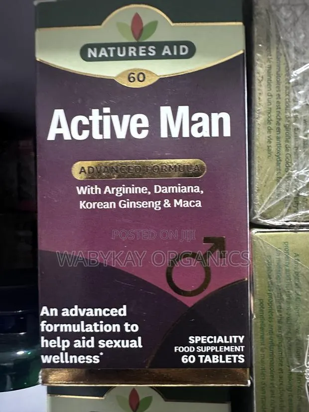 Active Man - Arginine, Damiana, Red Ginseng N Maca Capsules · Photo 1