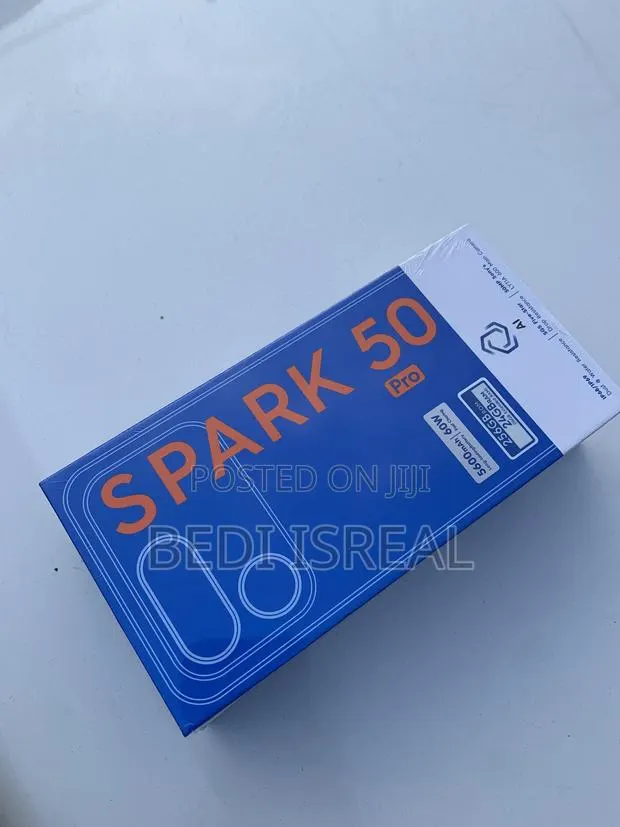 New Tecno Spark 50 Pro 256 GB Orange · Photo 1