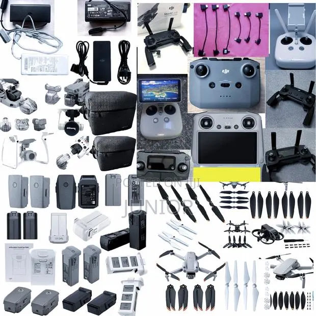 Mavic Phantom Mini Air 2 3 4 Remote,Charger,Batteries,Cables · Photo 1