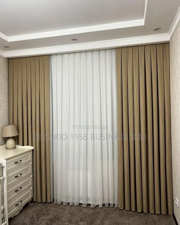 Blissful Abode Modern Design Window Curtains · Photo 1