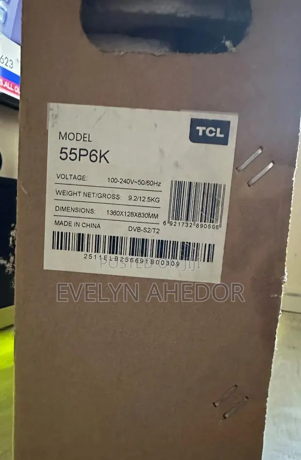 Half Used of TCL 55 Inches for Sale · Photo 1